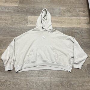 Nike ACG Therma-FIT Fleece Hoodie Summit White Women XXL DQ5807-104 NWOT